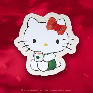 Starbucks 2025 Hello Kitty  $10 Gift Card